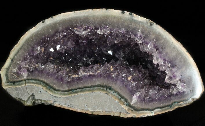 Amethyst Crystal Geode #37737